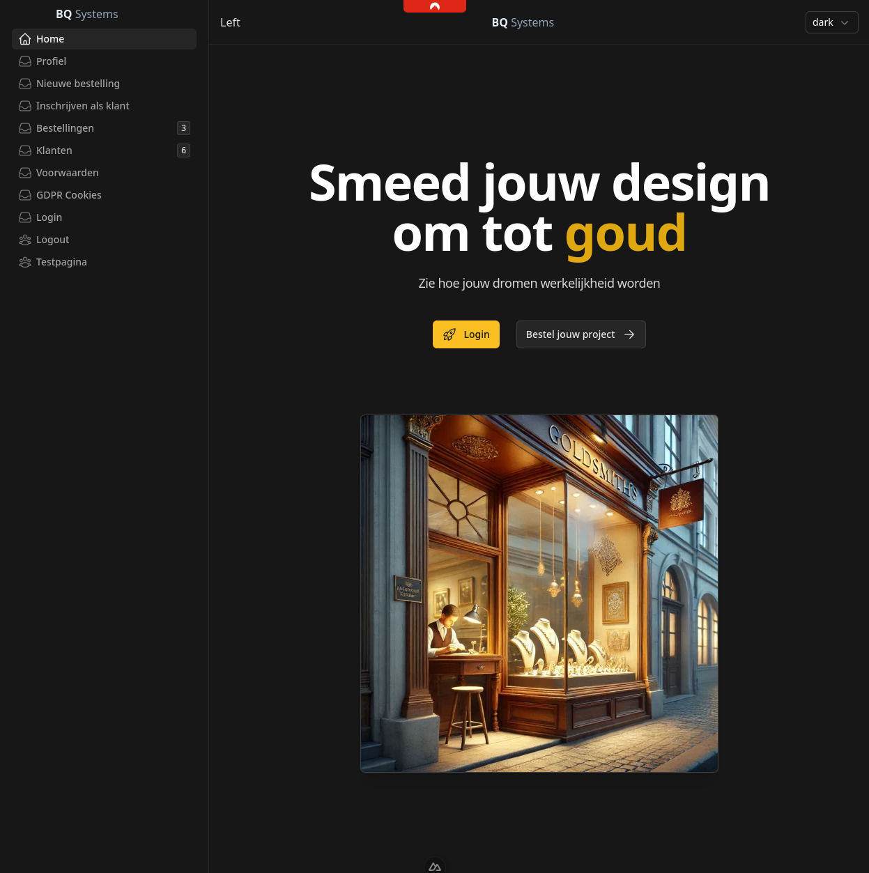 SaaS voor een goudsmid